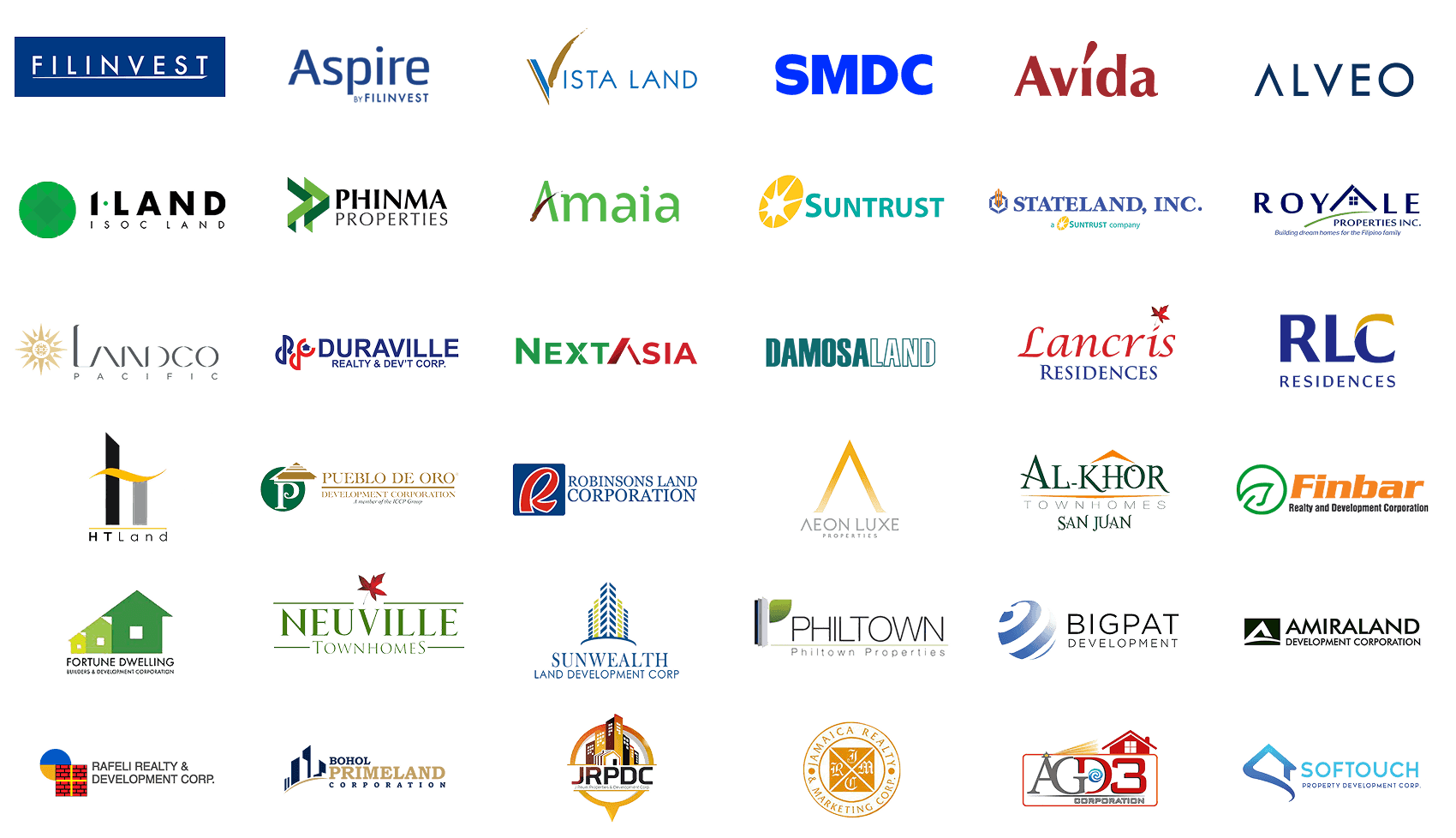 Partner Developers logos